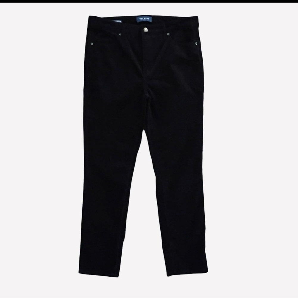 Talbots Black Corduroy Pants Petite